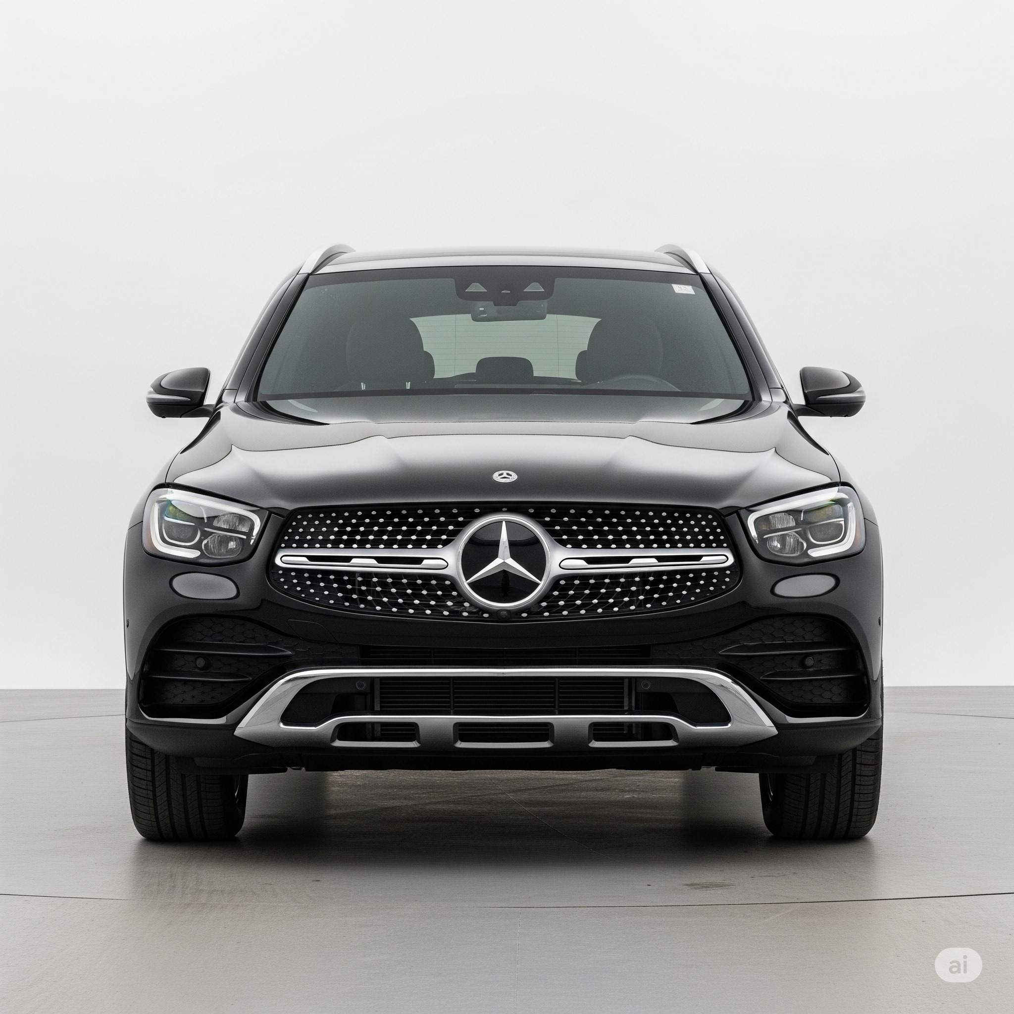 Black Mercedes-Benz GLC 2023